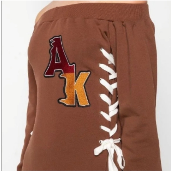 Akira varsity off shoulder sweatshirt dress - Picture 2 of 8